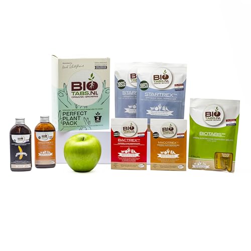 Biotabs Perfect Plant Pack Organischer Dünger Komplettset Starter Set für Wachstum & Blüte Einfache Anwendung für Einsteiger Indoor & Outdoor