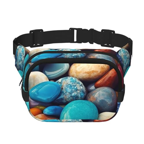 Sac banane tendance homme et femme léger avec pierres colorées
