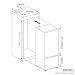 homeX CFB2491E Einbaukühlschrank mit Gefrierfach 178cm Nische 249 Liter