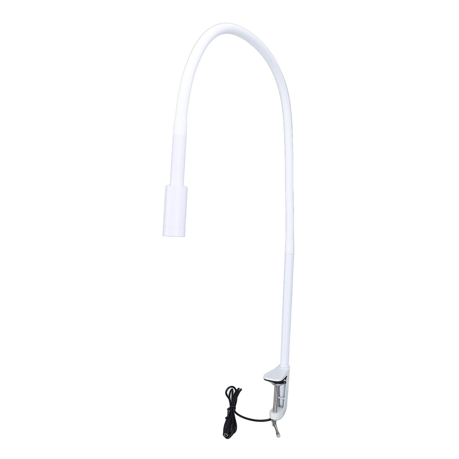 Rengue Lampada a LED per Extension Ciglia Lampada a Luce con Controllo a Pedale Collo di Cigno Flessibile per Saloni di Bellezza Lash Techs Truccatori (Spina europea)