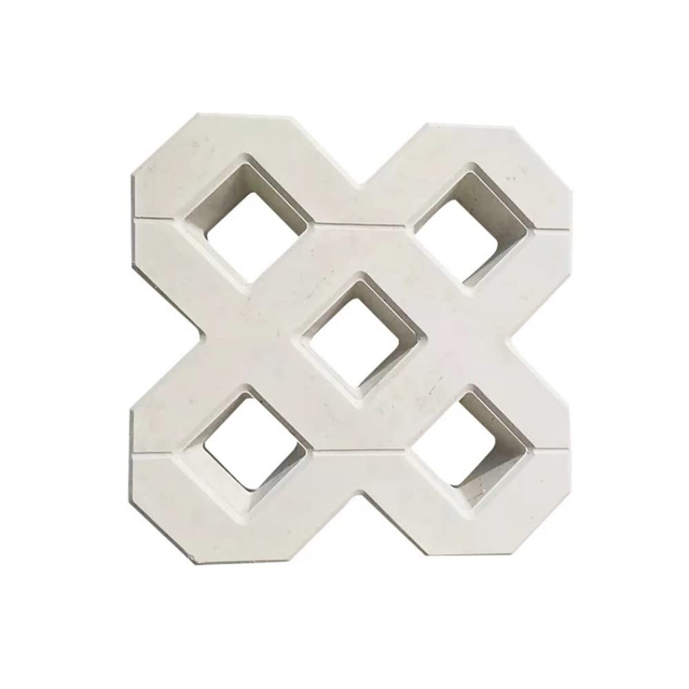 YXSH Molde De Ladrillo De Plástico para Jardín Cuadrado DIY De 40cm Accesorios De Construcción para Jardín Y Pasarela