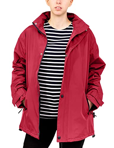 Breizh Ocean - Parka imperméable Femme FAURAY, Coutures thermosoudées - Grandes tailles disponibles du XS au 4XL