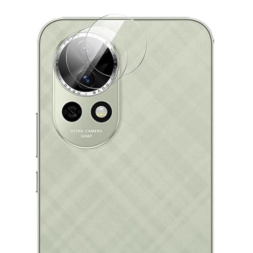 NOVAGO Compatible avec Huawei Nova 13 - Lot de 2 Films vitre Protection Verre trempé résistant pour la partie caméra/Lentille