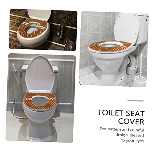 HANABASS Wc-Sitz Wärmer Abdeckung Wc-Sitz Wc-Sitzwärmerbezug Dicker Weicher Wc-Sitzbezug Pad Wc-Sitzbezug Für Badezimmer Dicker Wärmer Wc-Sitzbezug Pad Heizung Wc-Matte Wc-Deckel WC-Sitzkissen – Bild 5