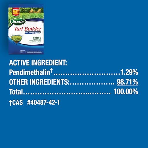 Scotts Turf Builder Halts Crabgrass Preventer with Lawn Food - Pre-Emergent Weed Killer, Fertilizer, 14,000 sq. ft., 37.38 lb.