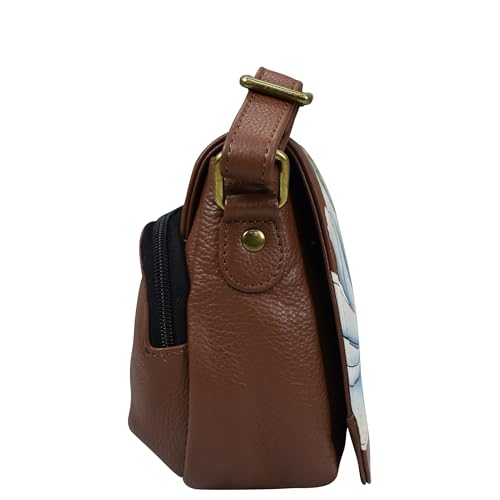 Image of Anna by Anuschka Women's Crossbody Saddle Bag