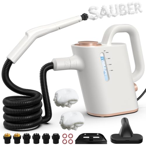 Ablemark Dampfreiniger Handgerät, 15 Sek. Aufheizzeit, 550 ml Wassertank