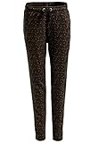  khujo Damen Joggpants BEENA Stoffhose aus weichem Material mit Tunnelzug und seitlichem Streifen