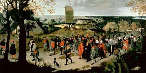 Affiche Pieter Brueghel le Jeune tableaux animaux sur toile décoration bureau 60x90cm