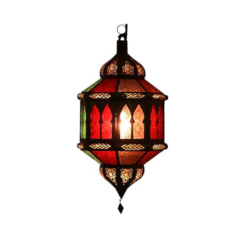 Casa Moro Marokkanische Hängeleuchte Laterne Esszimmer Deckenleuchte Wohnzimmer Wandleuchte Arabischer Stil Multifarbig Trombia Bab Multi Muttertag Ostern L001231