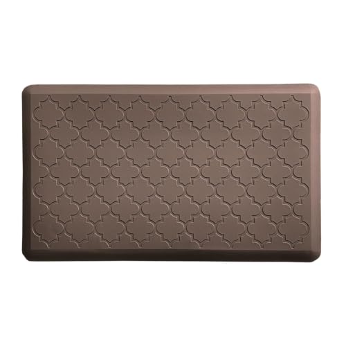 HomeCloud 1.2 cm Anti-Fatigue Floor Mat, Brown, 44x120 - Image 3