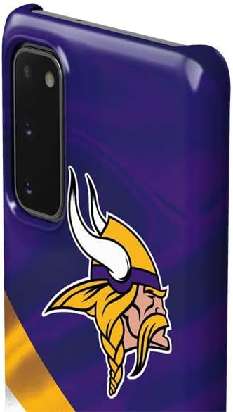 Skinit Lite Phone Case Compatible with Galaxy S20 - Officially Licensed NFL Minnesota Vikings Design