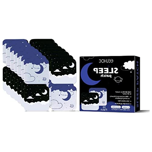 28 parches para dormir para aliviar el estrés y la ansiedad, mejorar el insomnio, el cerebro, relajarse, accesorios personales, parches para ayuda al sueño para adultos, fuerza extra