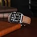 OMIU Leather Bands Compatible with Apple Watch Band 38mm 40mm 41mm 42mm(Series 11/10), Genuine Leather Wristband Starp for iWatch SE Series 11 10 9 8 7 6 5 4 3 2 1 Ultra for Women Men