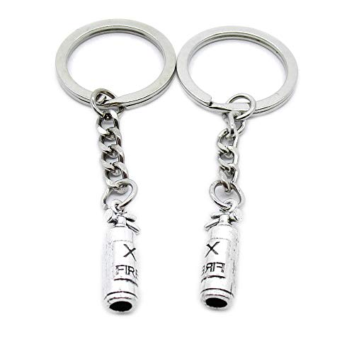 1 Pieces Keyring Keychain Wholesale Suppliers Jewelry Clasps OG8U6H Fire Extinguisher