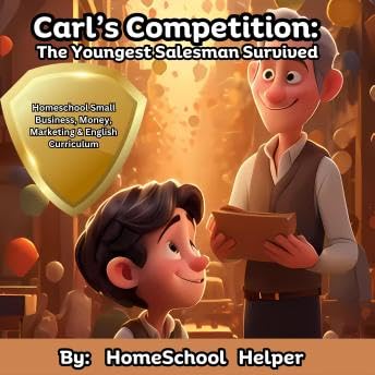 Carl’s Competition: The Youngest Salesman Survived: Homeschool Readers Inspirational Stories: Learn Small Business, Money, Marketing & English Curriculum, Simple Lessons Academic Success - Homeschool Helper