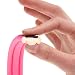 Ferplast Ergonomisches Hundegeschirr AGILA Fluo 4, ausgezeichnete Passform, Kordelzug-Verschluss, weiche Polsterung, A = B 42 ÷ 70 cm 20 mm Pink