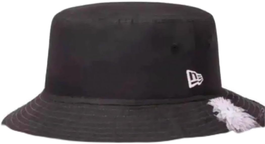 【ヨウジヤマモト】new era バケットハット　ダリア　美品 ヨウジヤマモト】new era バケットハット ダリア 美品 yohji