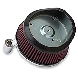 Radius-Lufteinlass bietet maximale Leistung durch ungehinderte Luftzirkulation.