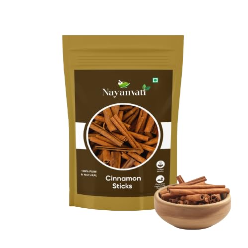 Nayanvati Masala - Cinnamon Sticks 100 Gm - Dalchini - Cinnamon Cigar- Dalchini Gol