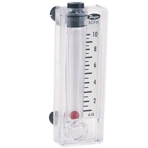 Dwyer® Mini-Master® Flowmeter, MMF-10, +/- 10% Accuracy of Full Scale, 1-10 SCFH air