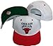 Chicago Bulls White/Red Two Tone Snapback Adjustable Pl