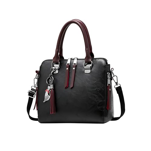 Image of Storite Women's Small Satchel Handbag for Women | Satchel Bag for Work | Ladies Purse | Stylish Shoulder Bag | Gift For Women | Timeless | Birthday /Wedding Gift for Wife /Sister /Mother
