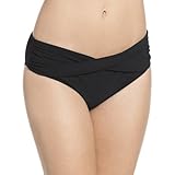 Soft-Touch Ware Rosa Faia Damen Liz Bottom Bikinihose, Schwarz (Schwarz 001), (Herstellergröße: 42)