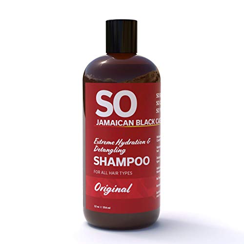 SO Jamaican Black Castor Oil Extreme Hydration & Detangling Shampoo | Prevent Hair Damage | Get Silky, Soft, Shine | Effective For Men & Women All Hair Types 12 Oz /354 mL