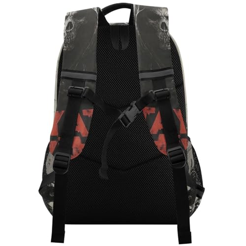 KLL Death God Skull Designed kids tiny backpack with big books bag for youth mochilas para adolescentes chicas2