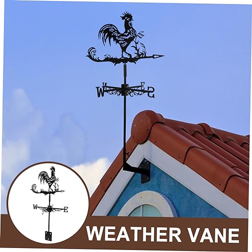 Milisten 03587I21XZOSC9 Decor Roof Mount Weather Vane Weather Vanes For Sheds Roof Weathervane Patio Weather Vane Weather Vane thumb #2