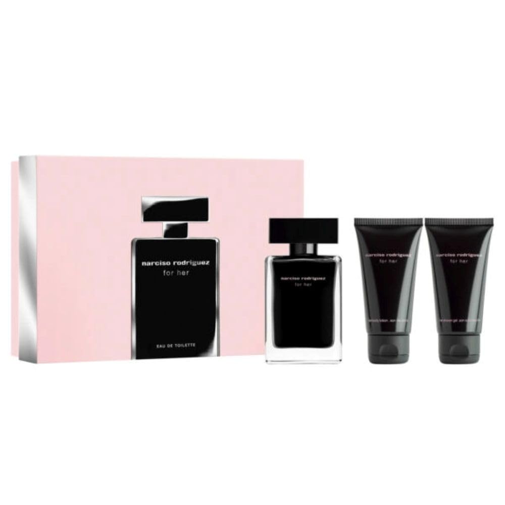Narciso for Her, Cofanetto Regalo, Eau de Toilette 50ml, Latte Corpo 50ml, Gel Doccia
