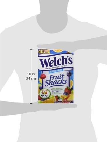 Miniatura 5 de Welchs Aperitivos de frutas paquete variado de frutas y yogur arándanos acai y mango melocotón sin gluten paquete a granel bolsas individuales de 18
