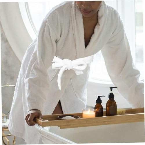 GALPADA Robe Belt Replacement Unisex Flannel Bathrobe Belt Soft Fleece Elegant Tie Design for Hotel Sleepwear and Comfort Wear4