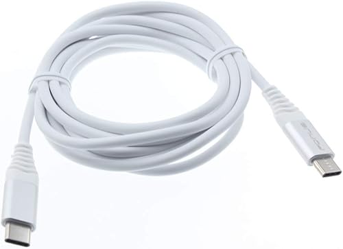 Cable USB-C de 6 pies de largo, cable de carga rápida, cable de alimentación tipo C a tipo C, compatible con Samsung Galaxy S21 S22 S23 Ultra Plus Z