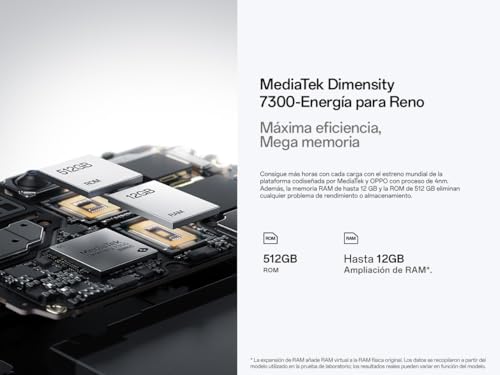 Ficha técnica OPPO Reno12 Pro 5G Smartphone Libre con IA 24GB 12GB 12GB 512GB Pantalla 3D AMOLED 6.7" Cámara 50+8+50 MP Android Vídeo 4K Batería 5000mAh Carga Rápida 80W Nebula Silver - Fernando Cortés Ficha técnica OPPO Reno12 Pro 5G Smartphone Libre con IA 24GB 12GB 12GB 512GB Pantalla 3D AMOLED 6.7" Cámara 50+8+50 MP Android Vídeo 4K Batería 5000mAh Carga Rápida 80W Nebula Silver - Fernando Cortés