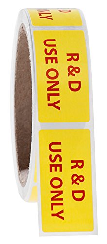 R&D Labels, 1 x 2