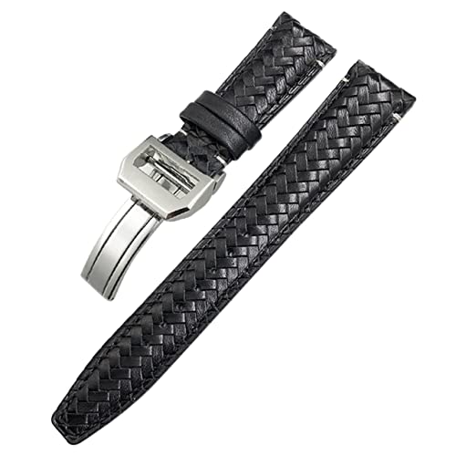 Bracelet montre cuir incurvé 20mm résout l'espace vide du boîtier