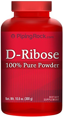 Piping RockD-Ribose Powder | 10.6 oz | Energy Supplement | Vegetarian, Non-GMO, Gluten Free