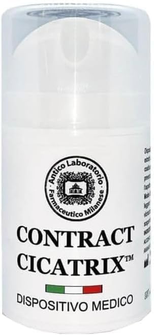 Gel Cicatrices Crema 50ml - Crema para Cicatrices Quirúrgicas, Acné, Estrías y Heridas Accidentales para Rostro y Cuerpo - Reduce Visiblemente Cicatrices y Manchas de la Piel, Contract Cicatrix