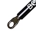 BOXI 2pcs Universal Lift Supports Struts Shocks Gas Struts Shocks Springs Supports Extended Length 10 inches/Compressed Length 6.75 inches / 60lbs Force / 10.2mm Eyelet Hole Ends | SG459003 4037