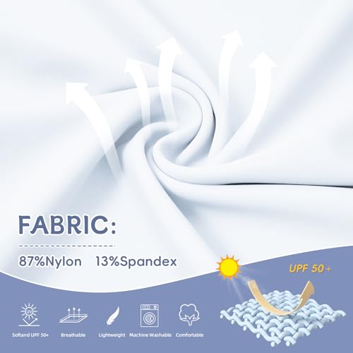 American Trends Kids Rash Guard: UPF 50+ Sun Protection Rashguard for Outdoor Athletic - Long Sleeve Sun Shirts 2-9T3