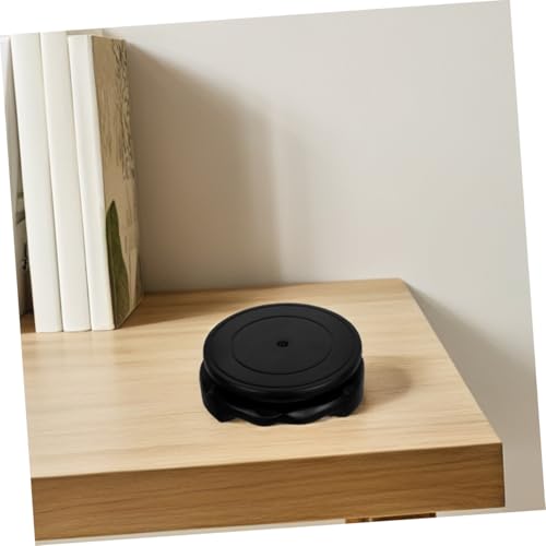UKCOCO Cirkelvormige Houten Vaas Aquarium Tafellamp Theepot Base Rotatie Planten Plank Ronde Stand Voor Plantenbloempot Vissen Tank Base Display - Afbeelding 6
