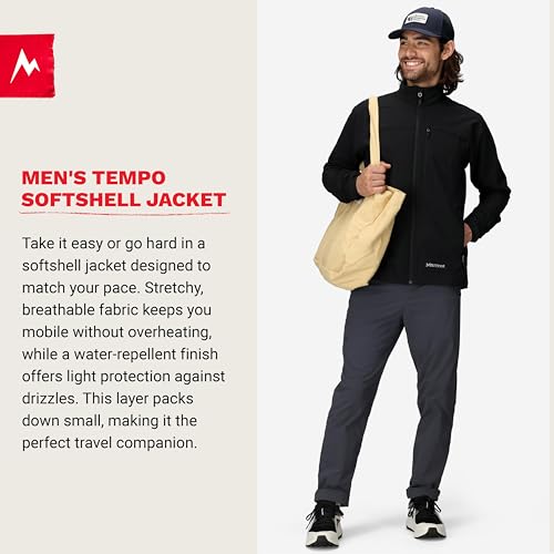 Image of MARMOT Men's Tempo Jacket - Breathable, Water-Resistant Softshell