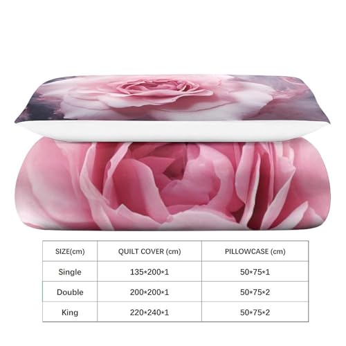 Housse de couette microfibre 135x200 premium pour un confort durable et chic - 6