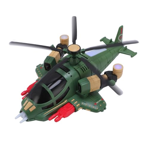 Avión de combate transformador eléctrico EMUKOEP con luces led y efectos sonoros