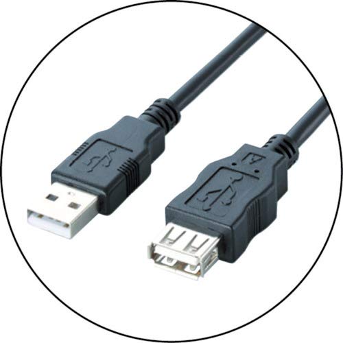 エレコム USB2.0 Aオス-Aメス 5m 延長ケーブル
