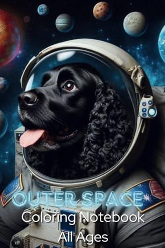 Embark on an Out-of-This-World Expedition with 'Outer Space: Easy Coloring Notebook with Max!' Celebrate the wonders of the universe and the spirit of ... creativity and curiosity about the stars!