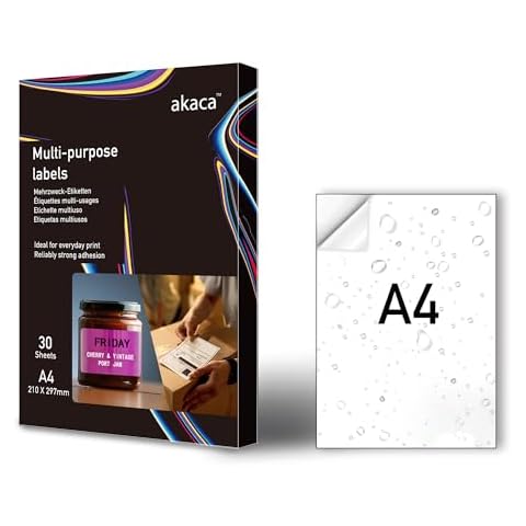 Papier autocollant vinyle akaca A4 Cover
