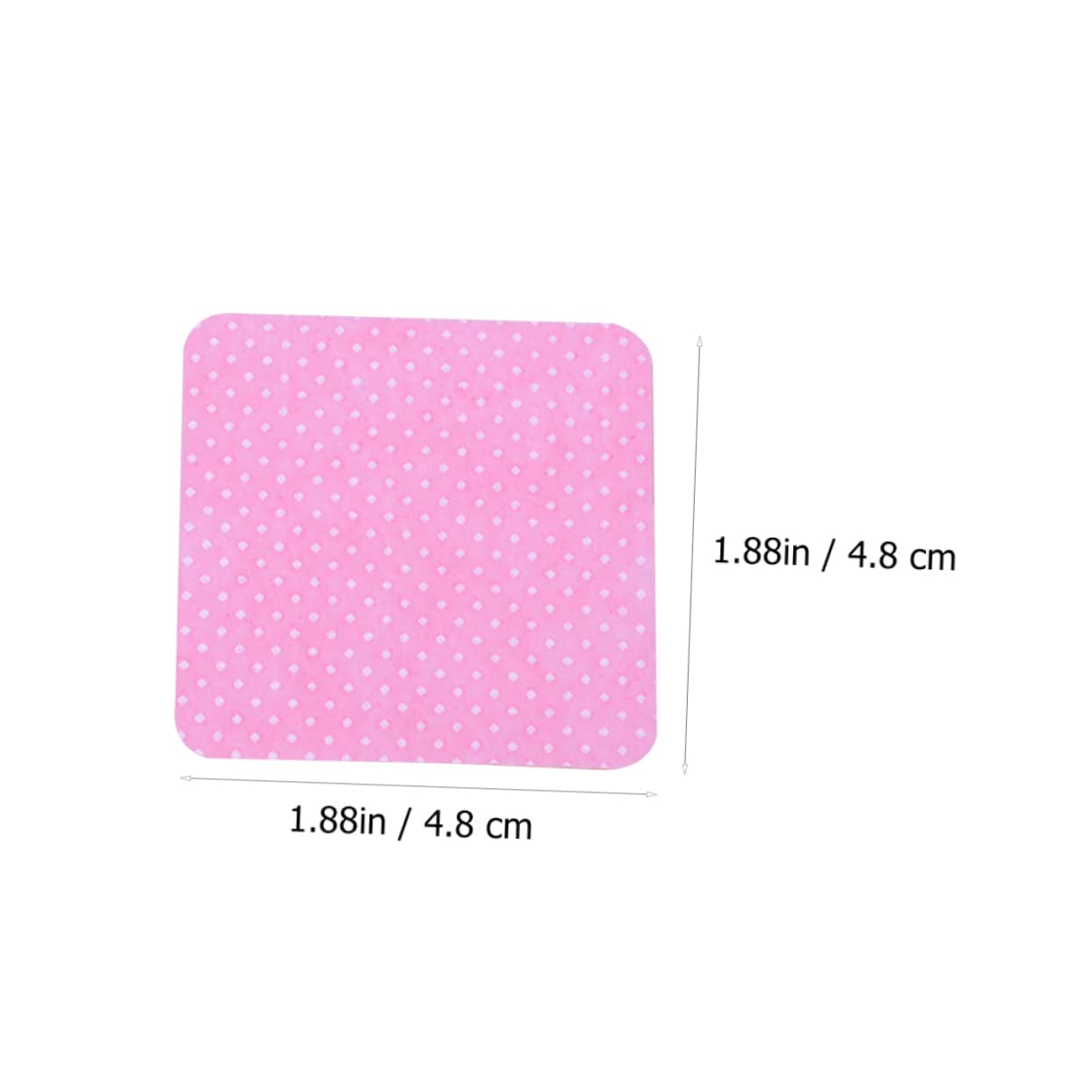 Mikinona Compact 200pcs Cleaning Pads for Glue Removal for Salons Cosmetology Schools